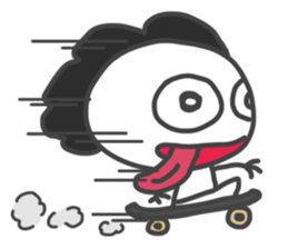 Mr. Afro Afro sticker #15855108