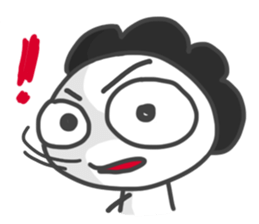 Mr. Afro Afro sticker #15855136