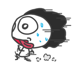 Mr. Afro Afro sticker #15855137