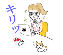 Cat Lover Sticker sticker #15855235