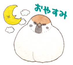 Sparrow's cute sticker sticker #15855252