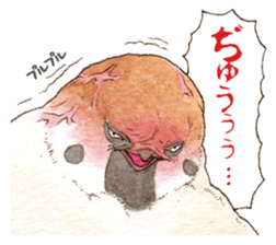 Sparrow's cute sticker sticker #15855255