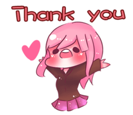 Yuki daily with her happy companions sticker #15855304