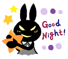 black rabbit stickers (Revision) sticker #15855361