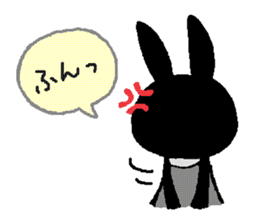 black rabbit stickers (Revision) sticker #15855384