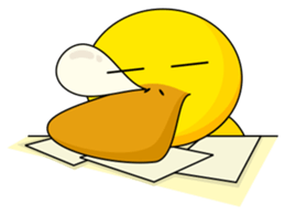 Piko the Yellow Duck sticker #15855466