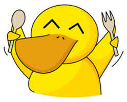 Piko the Yellow Duck sticker #15855486
