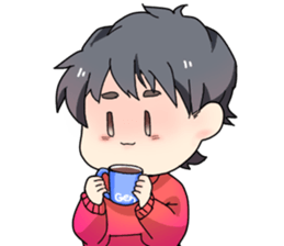 Sticker of gen chan sticker #15855702