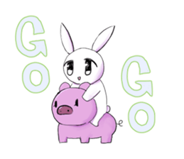 usakun stamp sticker #15855792