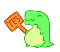 Chibi Diono and Little Red Hair Girl sticker #15856179