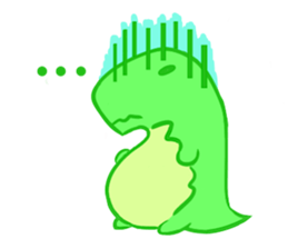 Chibi Diono and Little Red Hair Girl sticker #15856180