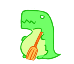 Chibi Diono and Little Red Hair Girl sticker #15856182