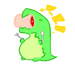 Chibi Diono and Little Red Hair Girl sticker #15856197