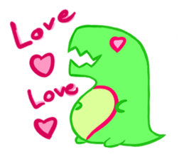 Chibi Diono and Little Red Hair Girl sticker #15856201