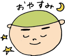 round face boys sticker #15856401