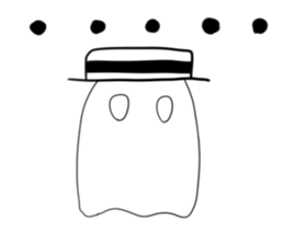 Lala naughty ghost sticker #15856432