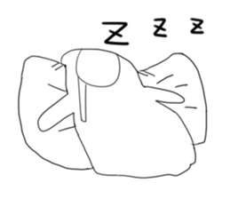 Lala naughty ghost sticker #15856451