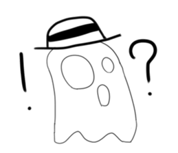 Lala naughty ghost sticker #15856454