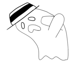 Lala naughty ghost sticker #15856456