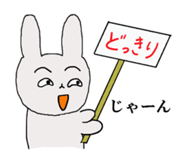 rabbit of the darkness part4 sticker #15856518