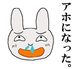 rabbit of the darkness part4 sticker #15856529