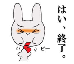 rabbit of the darkness part4 sticker #15856530