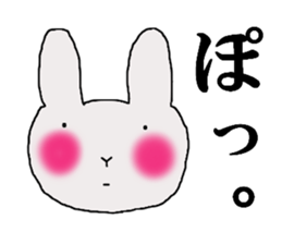 rabbit of the darkness part4 sticker #15856538