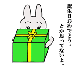 rabbit of the darkness part4 sticker #15856549