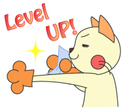 Removable cat sticker #15856574