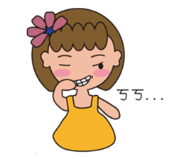 OS little mood every day sticker #15856593