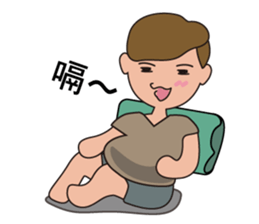 OS little mood every day sticker #15856605