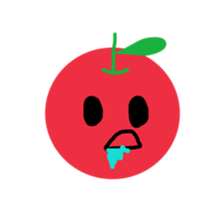 sweet apple "Rinko" sticker #15856815