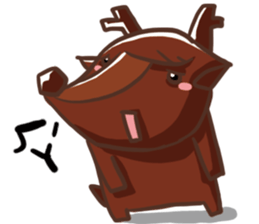 Joking life with Cigar and Candy sticker #15857058