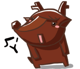 Joking life with Cigar and Candy sticker #15857058