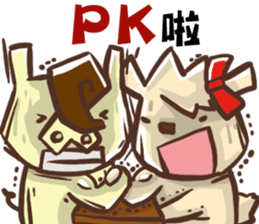 Joking life with Cigar and Candy sticker #15857069