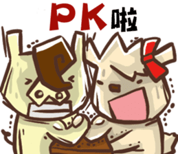 Joking life with Cigar and Candy sticker #15857069