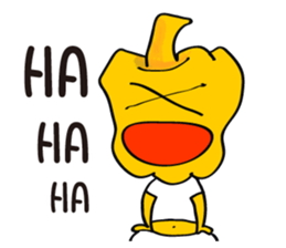 Sweet Pepper Head People sticker #15857083
