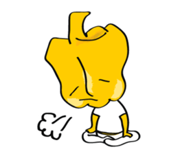 Sweet Pepper Head People sticker #15857084