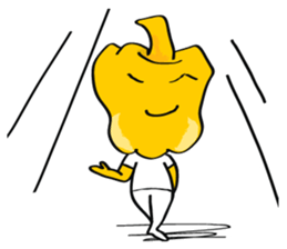 Sweet Pepper Head People sticker #15857085