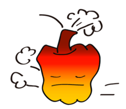 Sweet Pepper Head People sticker #15857087