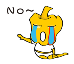 Sweet Pepper Head People sticker #15857088