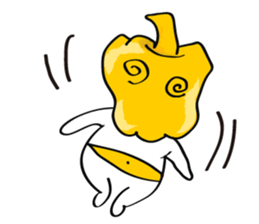 Sweet Pepper Head People sticker #15857089
