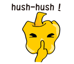 Sweet Pepper Head People sticker #15857094