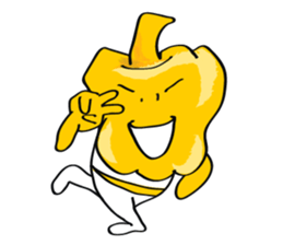Sweet Pepper Head People sticker #15857095