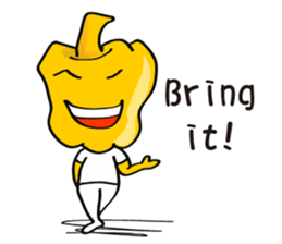 Sweet Pepper Head People sticker #15857097