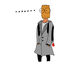 Wood Boyfriend sticker #15857395