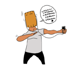 Wood Boyfriend sticker #15857403