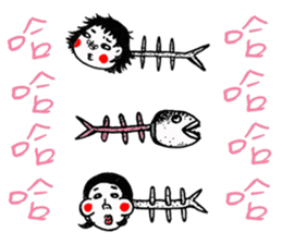LU LU & Salmon sticker #15857504