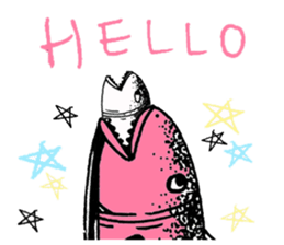 LU LU & Salmon sticker #15857509
