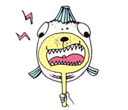 LU LU & Salmon sticker #15857529